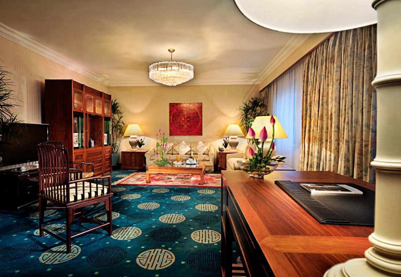 Presidential Suite Living Room - Kempinski Beijing